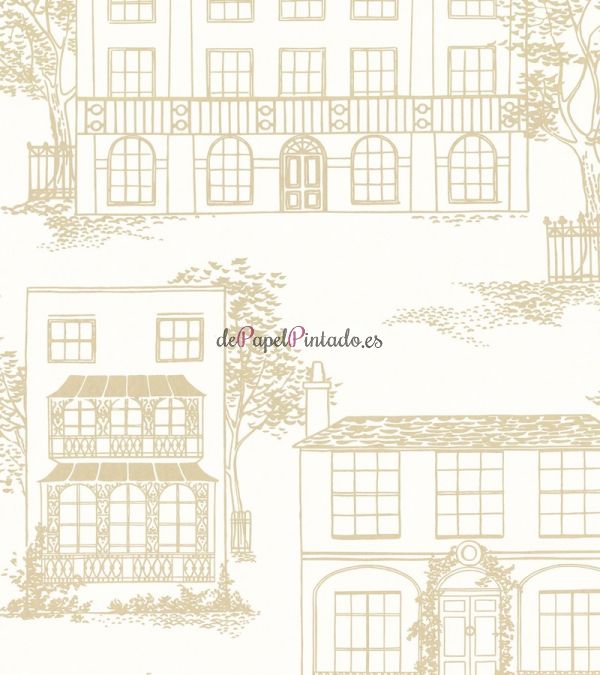 Papel Pintado LITTLE GREENE 20TH CENTURY PAPERS HAMPSTEAD CLOISTER-1