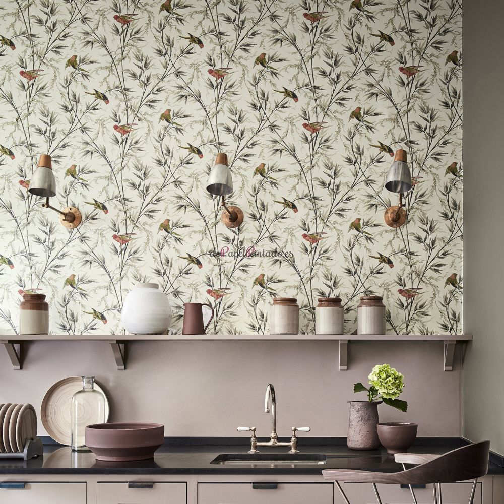 Papel Pintado LITTLE GREENE LONDON WALLPAPERS IV GREAT ORMOND ST - STABLE-2