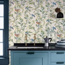 Papel Pintado Little Greene, referencia GREAT ORMOND ST - TROPICAL