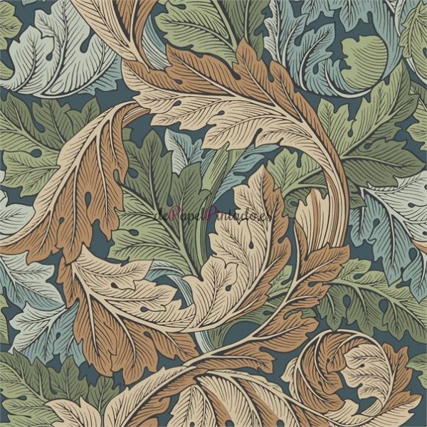 Papel Pintado MORRIS & CO ARCHIVE IV -THE COLLECTOR WALLPAPERS 216440-1