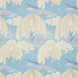 Papel Pintado Willow Tree Soft Blue de Anna French, referencia AT 23108 - 1
