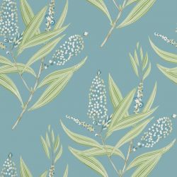Papel Pintado Winter Bud Teal de Anna French, referencia AT 23136 - 1