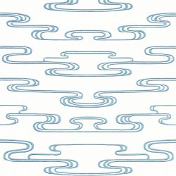 Papel Pintado Couldwater Blue de Anna French, referencia AT 23153 - 1