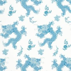 Papel Pintado Dragon Dance Blue de Anna French, referencia AT 23182 - 1