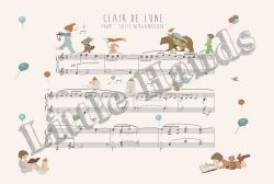 Fotomural Little Hands, referencia Clair De Lune - 1