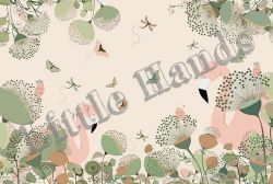 Fotomural Little Hands, referencia Flamingos - 1