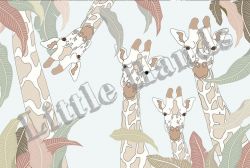 Fotomural Little Hands, referencia Giraffe I - 1