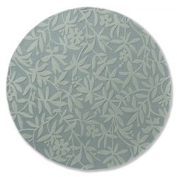 Alfombra Laura Ashley, referencia CLEAVERS DUCK EGG ROUND 150 - 1