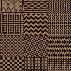 Papel Pintado Geometrico Black & Gold de Cole & Son, referencia 123/7036 - 1