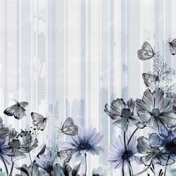 Fotomural Flowerlines de Inkiostro Bianco, referencia INKLSMQ2003 - 1